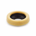 Standard Toilet Wax Bowl Ring Seal with Plastic Flange Sleeve for 3-Inch and 4-Inch Waste Lines
