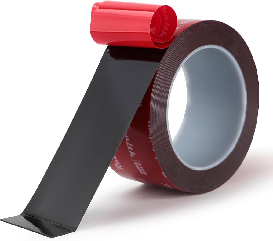 Vira Professional Heavy-Duty Double-Sided Foam Mounting Tape - Water Resistant, Holds Up to 2 LBS Permanent (48mm x 5m)
