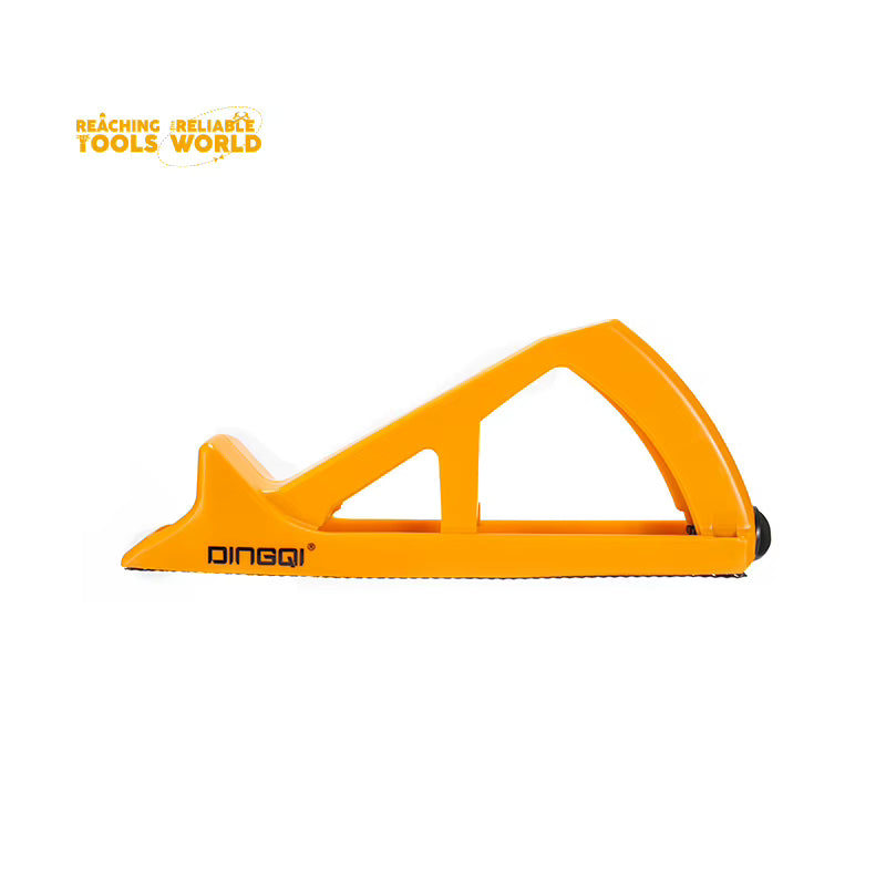 DINGQI 10-Inch (250mm) Hand Sanding Plane File Holder with Ergonomic Plastic Body & Sandpaper Clamp Frame (ART: 64101)