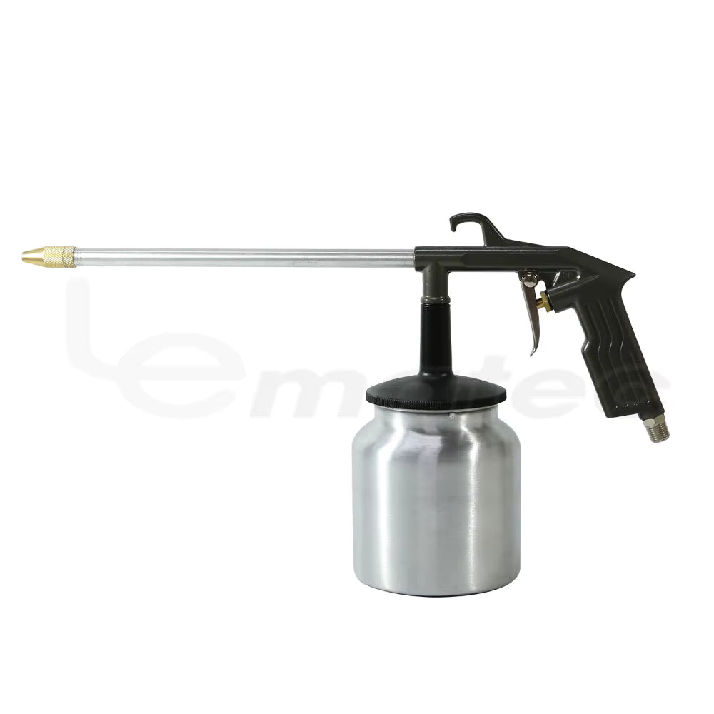 High-Pressure Pneumatic Washing & Cleaning Spray Gun DO-10 - Air Engine Degreaser & Liquid Cleaner Gun with Reservoir Container