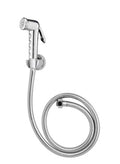 NEW SMART German Handheld Bidet Shattaf Spray Set - Chrome Trigger Sprayer with Flexible Hose & Wall Holder Bracket Kit (5-Year Warranty)
