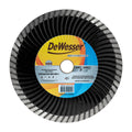DeWesser Professional Turbo Diamond Cutting Disc for Angle Grinders & Circular Saws (115mm, 180mm, 230mm)