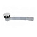 Heavy-Duty Flexible Bathtub Down Water Drain Pipe 1.5" – Extendable Waste Overflow Assembly