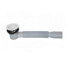 Heavy-Duty Flexible Bathtub Down Water Drain Pipe 1.5" – Extendable Waste Overflow Assembly