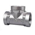Nickel-Plated Brass Female Threaded Equal Tee