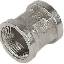 Nickel-Plated Brass Female Threaded Socket (FxF)