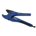 STONEC Professional 42mm Heavy-Duty Ratcheting PVC Pipe Cutter - Aluminum Body Plastic Pipe & Tubing Shears for PVC, CPVC, PEX, PPR & Conduit