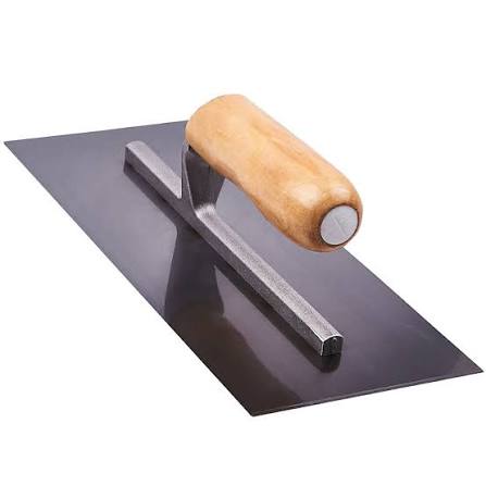 Heavy-Duty Cast Aluminum Plastering & Concrete Hand Float / Finishing Trowel