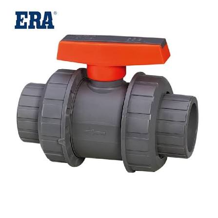 ERA® PVC & CPVC Double Union / True Union Ball Valve Series (Sizes 1/2" to 2")
