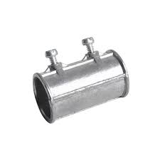 ELCO® / Electroline® Set-Screw Type Zinc Die-Cast EMT Conduit Couplings (Sizes 1/2", 3/4", and 1")