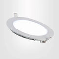 EURO SHINE 15W Slim Round LED Panel Light - 230V High-Efficiency Recessed Ceiling Downlight (2-Years Guarantee)