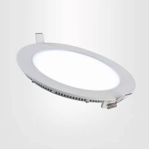 EURO SHINE 15W Slim Round LED Panel Light - 230V High-Efficiency Recessed Ceiling Downlight (2-Years Guarantee)