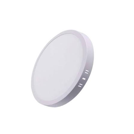 XTRA LIGHT 30W Slim Round LED Panel Light - 220-240V Energy-Saving Surface/Recessed Ceiling Downlight (290x24mm, 2400lm)