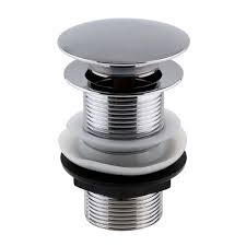 VAMOS Chrome Pop Up Basin Drain Waste Plug