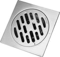 SCHLÖSEER Premium Stainless Steel Square Floor Drain Box – German Made (20-Year Guarantee)