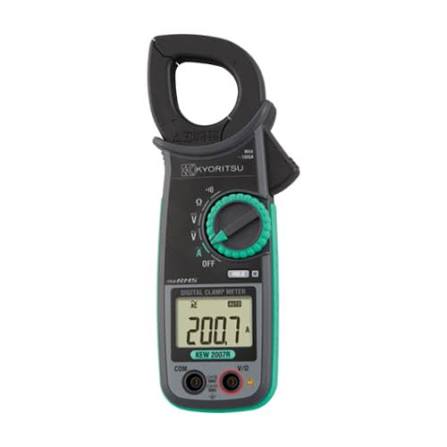KYORITSU KEW 2007R Professional True RMS Digital Clamp Meter - 1000A AC Current, Ø33mm Jaw, CAT IV 300V / CAT III 600V Safety Rated