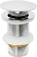 VIGO Brass Pop-Up Basin Waste Drain Plug – Made in Italy (5-Year Guarantee)