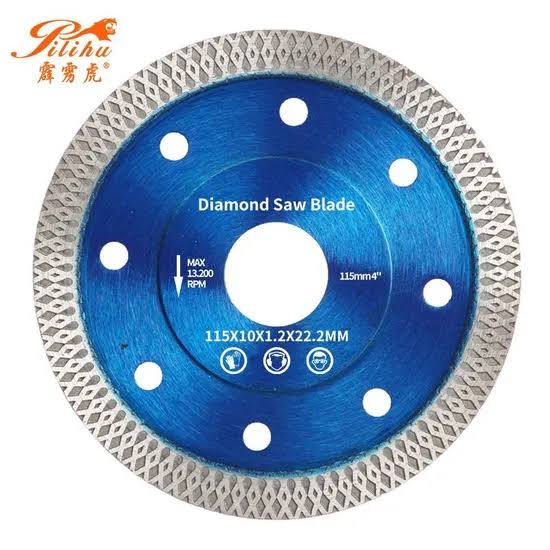 Apple Abrasives 4.5" Universal Segmented Diamond Blade for Concrete, Brick & Block