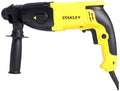 STANLEY SHR263KC 26 mm 800W SDS-Plus 3-Mode Rotary Hammer Drill Set with Keyed Chuck Adaptor & Carrying Case