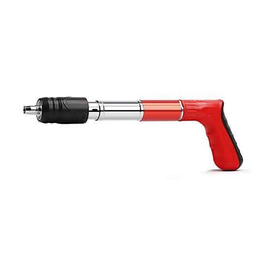 Handheld Low-Noise Concrete Nail Fastening Tool Kit with Safety Glasses, Earplugs & Carrying Case