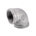 Heavy-Duty Galvanized Malleable Iron 90° Threaded Pipe Elbow – Female × Female BSPT Galvanized Water & Gas Fitting (Multi-Size Selection)
