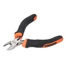 FLEX IN Professional 8-Inch Diagonal Cutting Pliers (Side Cutters) - Forged Chrome-Vanadium Steel with High-Leverage Cutters & Ergonomic Anti-Slip Handles