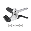 DeWesser DS-56677 75mm Heavy-Duty Ratcheting PVC & Plastic Pipe Cutter