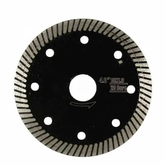 ACTV Continuous Turbo Diamond Saw Blade - High-Speed Smooth Cutting Disc for Granite, Marble, Tile, Masonry & Hard Concrete (4.5", 7", 9" Size Options)