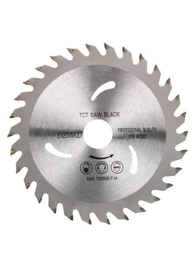 ACTV TCT Circular Saw Blade - Tungsten Carbide Tipped Wood Cutting Disc for Hardwood, Softwood, Plywood & MDF (4.5", 7", 9" Size Options)