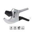 DeWesser DS-56673 64mm (2-1/2") Heavy-Duty Ratcheting PVC & Plastic Pipe Cutter with SK5 Blade