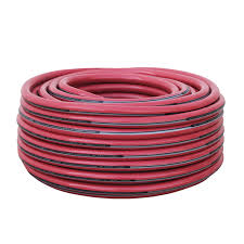 ALAYED High-Pressure Air and Gas Hose Roll - 8mm Inner Diameter, 40 Meter Red Industrial PVC Hose (25 Bar Working Pressure, 100 Bar Burst Pressure, SASO & EN 16436 Certified)