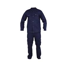 KOMY Safety Industrial Workwear Shirt and Pant Suit Set - Heavy-Duty Sanforized & Mercerized Cotton Protective Uniform (Model KMSW11C)