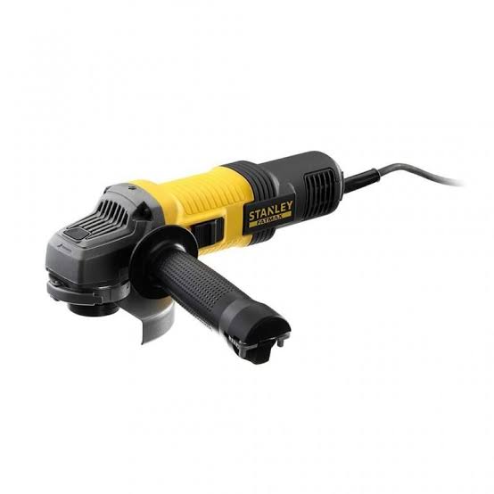 STANLEY FATMAX FMEG210K 850W 115mm Angle Grinder Set - 12,000 RPM Soft Start Electric Corded Grinder with Carry Case