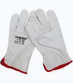 SBH Leather Safety Work Gloves (Art No. SBH-11 / EN388 2121)