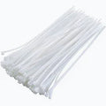 LSD Self-Locking Nylon Zip Cable Ties Range (Black & White, 100 PCS Pack)